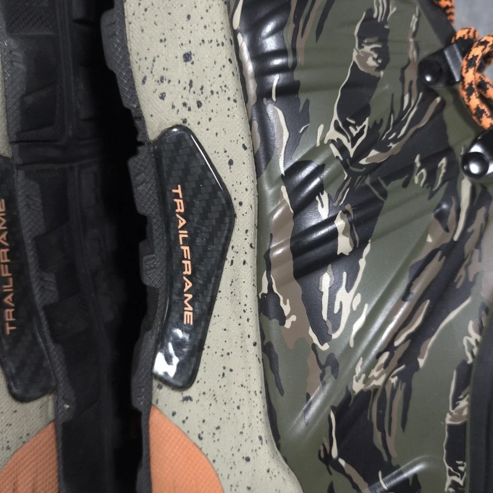 Nike ACG Zoom Meriwether Posite Boots Mens 11 Green Orange Camo 616215 083